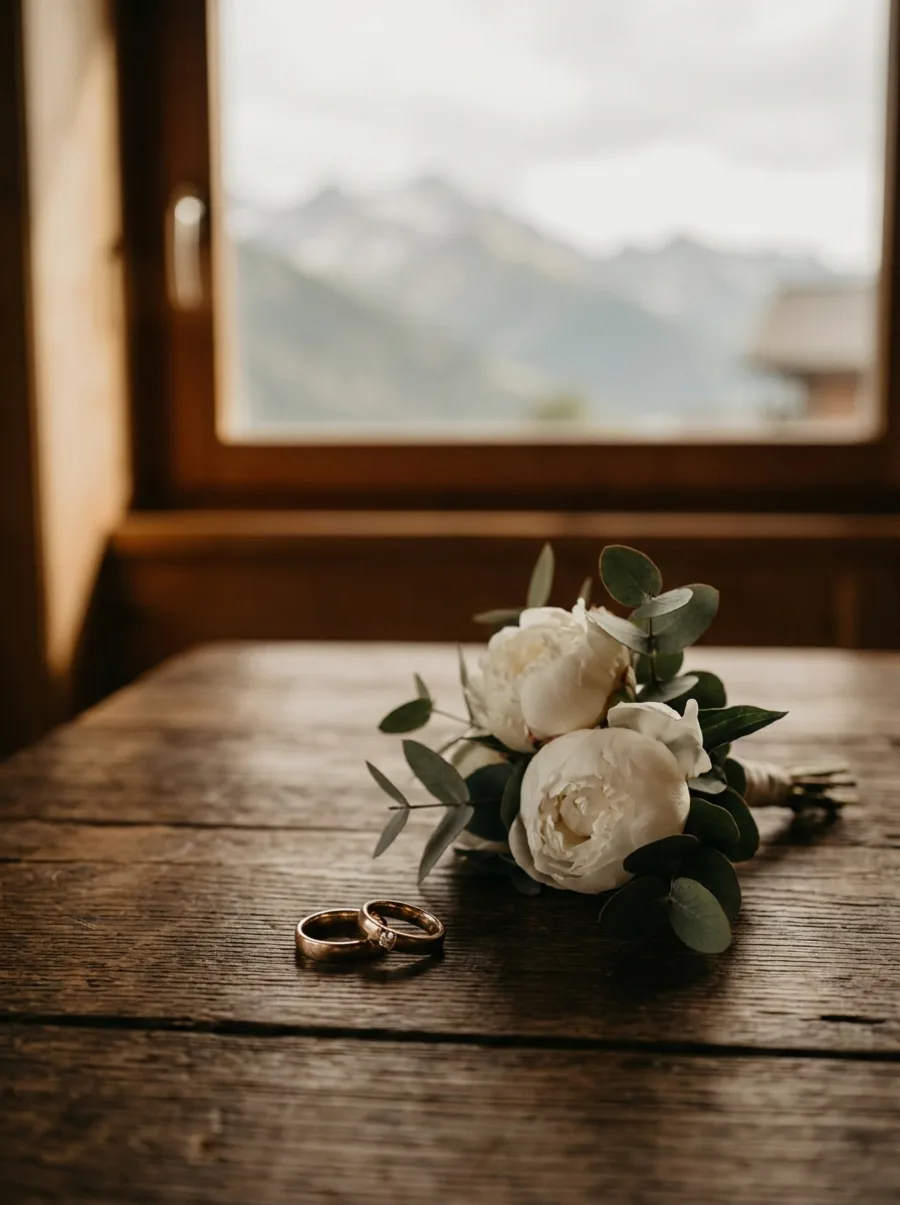 Hochzeitsfilm Salzburg — Detailaufnahme am Hochzeitstag