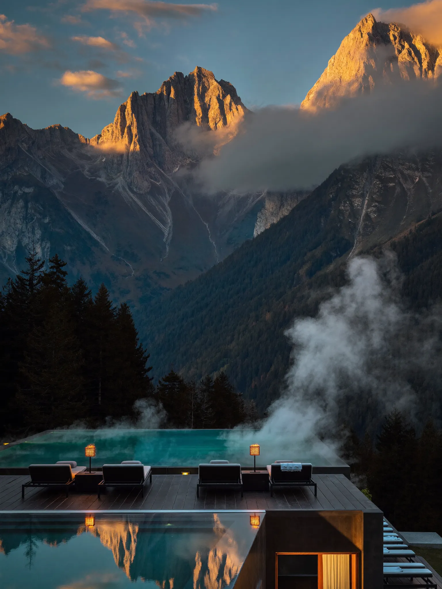 Tourismusvideo Salzburg — Hotel mit Infinity-Pool